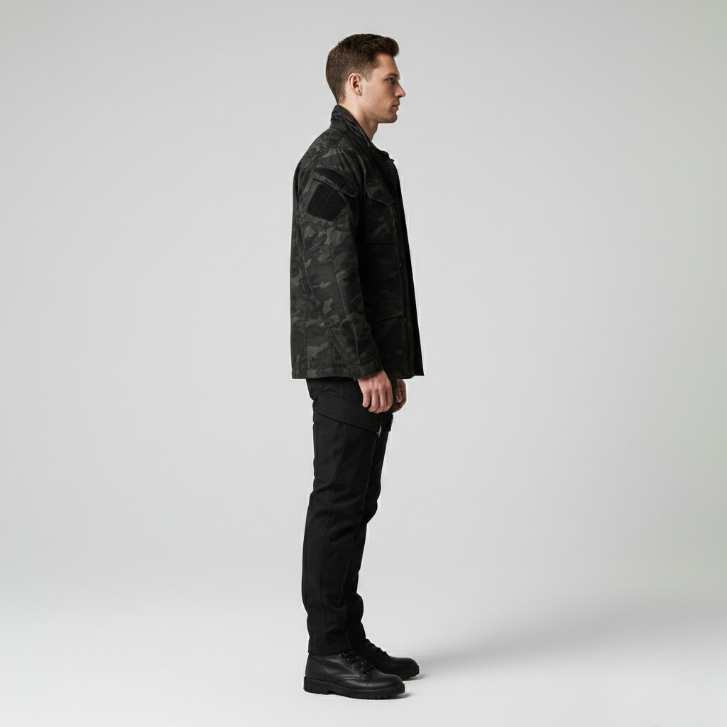 Veste utilitaire camouflage