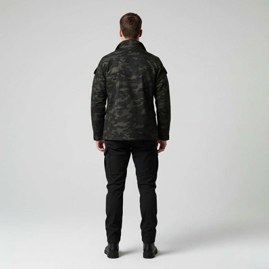Veste utilitaire camouflage