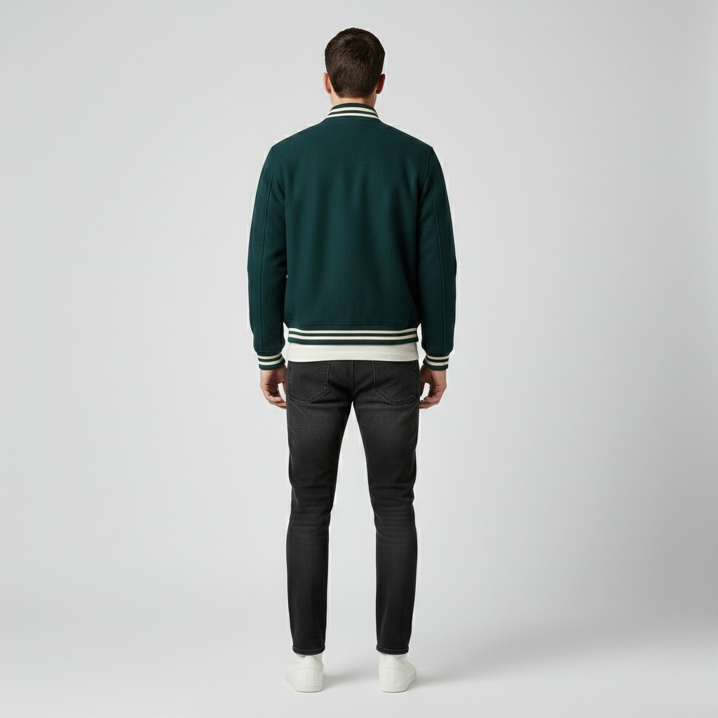 Blouson aviateur universitaire