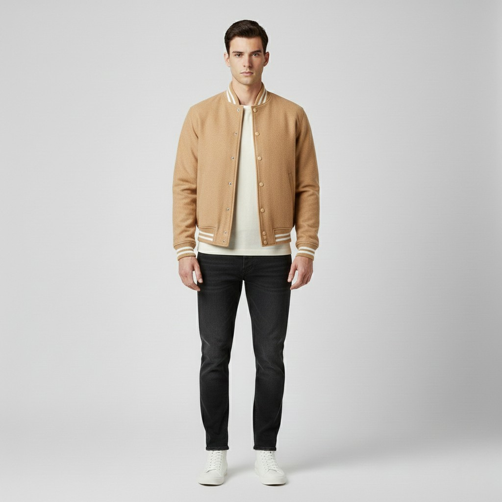 Blouson aviateur universitaire