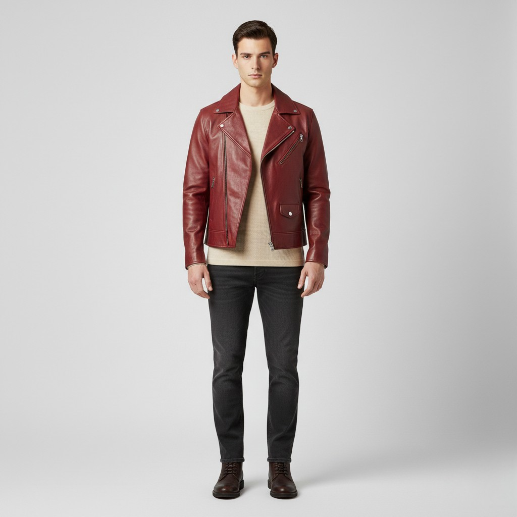 Biker Leather Jacket